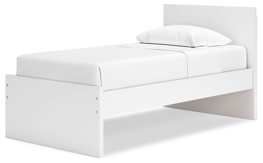 Cama de plataforma con paneles Onita