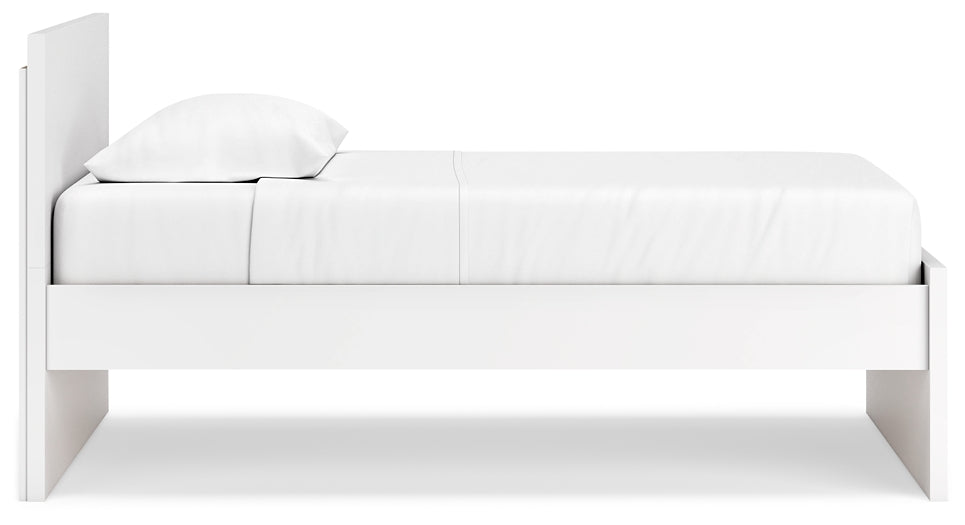 Cama de plataforma con paneles Onita