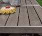 Mesa de comedor exterior Hillside Barn y 6 sillas