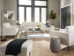 Sofá, loveseat, silla y otomana Hazela