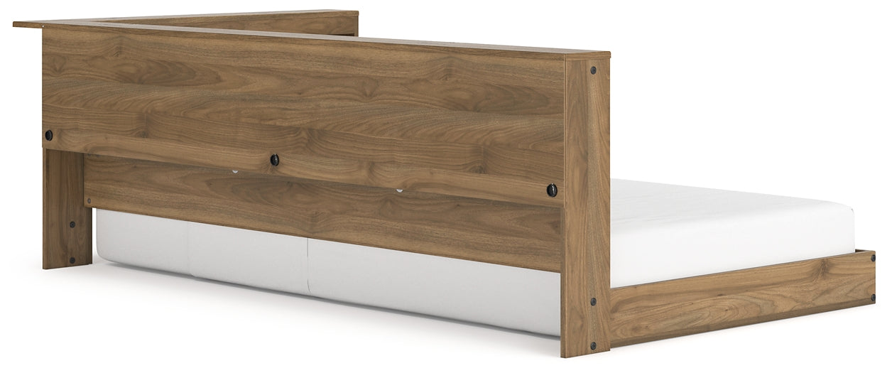 Cama con almacenaje y librería Deanlow