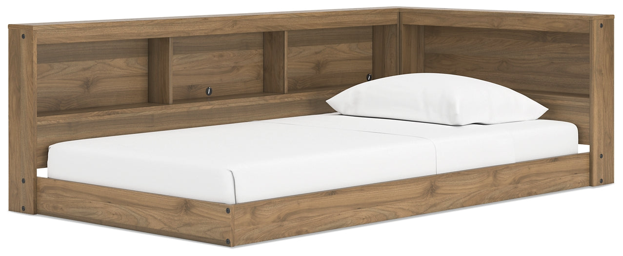 Cama con almacenaje y librería Deanlow
