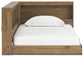 Cama con almacenaje y librería Deanlow