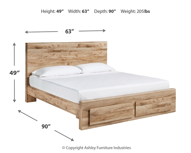 Cama Hyanna con almacenamiento y tocador con espejo