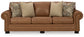Sofá, loveseat, silla y otomana Carianna