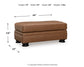Sofá, loveseat, silla y otomana Carianna