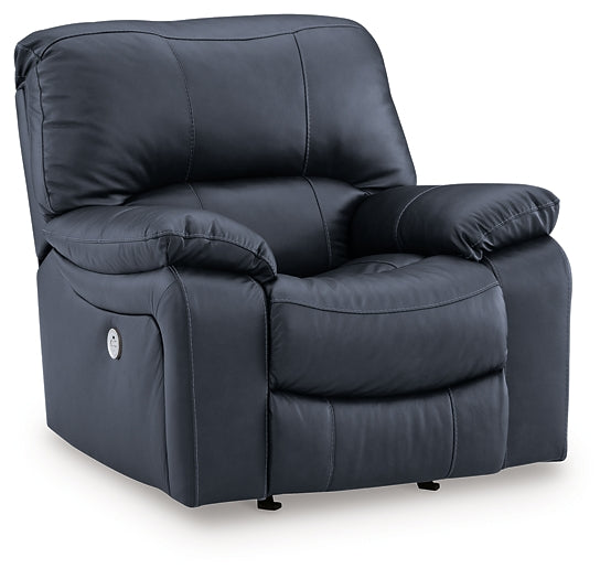 Sillón reclinable eléctrico mecedor Leesworth