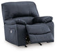 Sillón reclinable eléctrico mecedor Leesworth