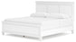 Cama Fortman con paneles, cómoda y espejo