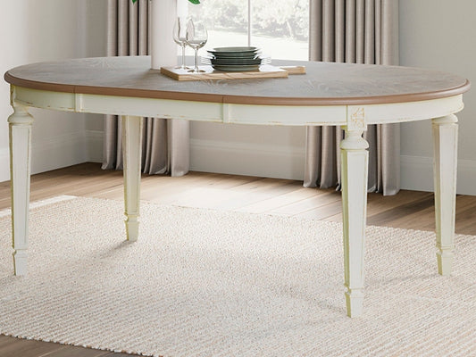 Mesa de comedor ovalada EXT Realyn