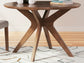 Mesa de comedor redonda Lyncott