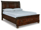 Cama tipo trineo Robbinsdale con almacenamiento
