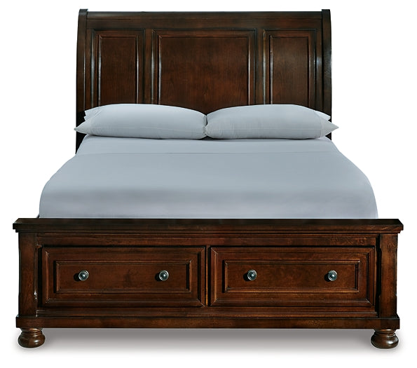 Cama tipo trineo Robbinsdale con almacenamiento