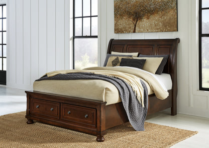 Cama tipo trineo Robbinsdale con almacenamiento