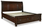 Cama tipo trineo Robbinsdale con almacenamiento