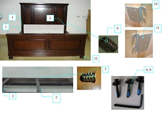 Cama con paneles Robbinsdale