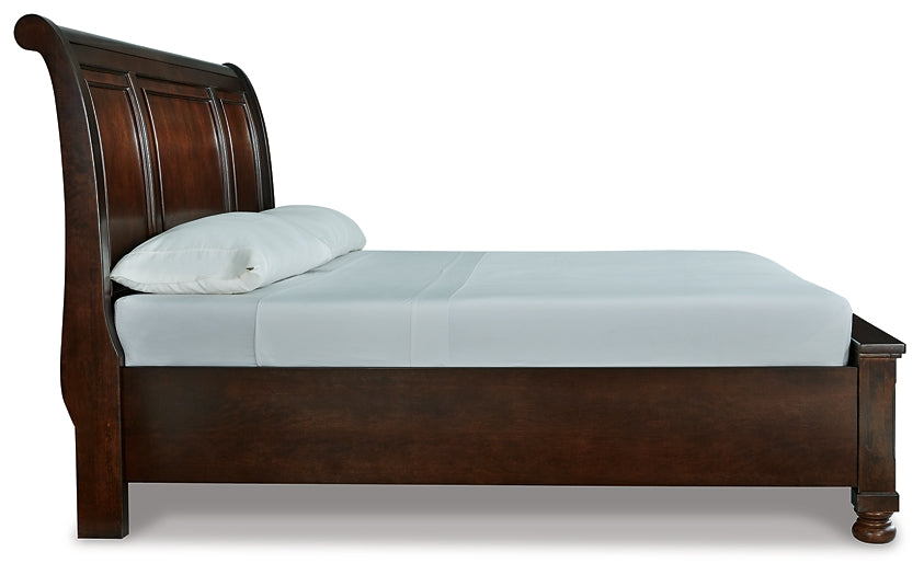 Cama tipo trineo Robbinsdale con almacenamiento