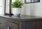 Montillan California  Panel Bed With Mirrored Dresser And Chest
