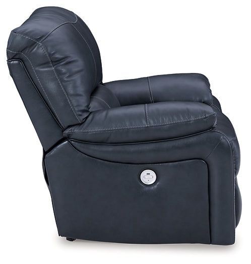 Sillón reclinable eléctrico mecedor Leesworth
