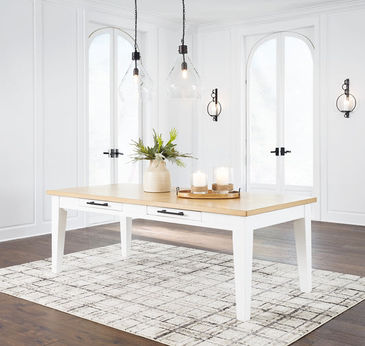 Mesa de comedor rectangular Ashbryn
