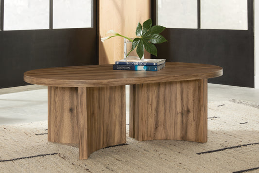 Mesa de cóctel ovalada Austanny