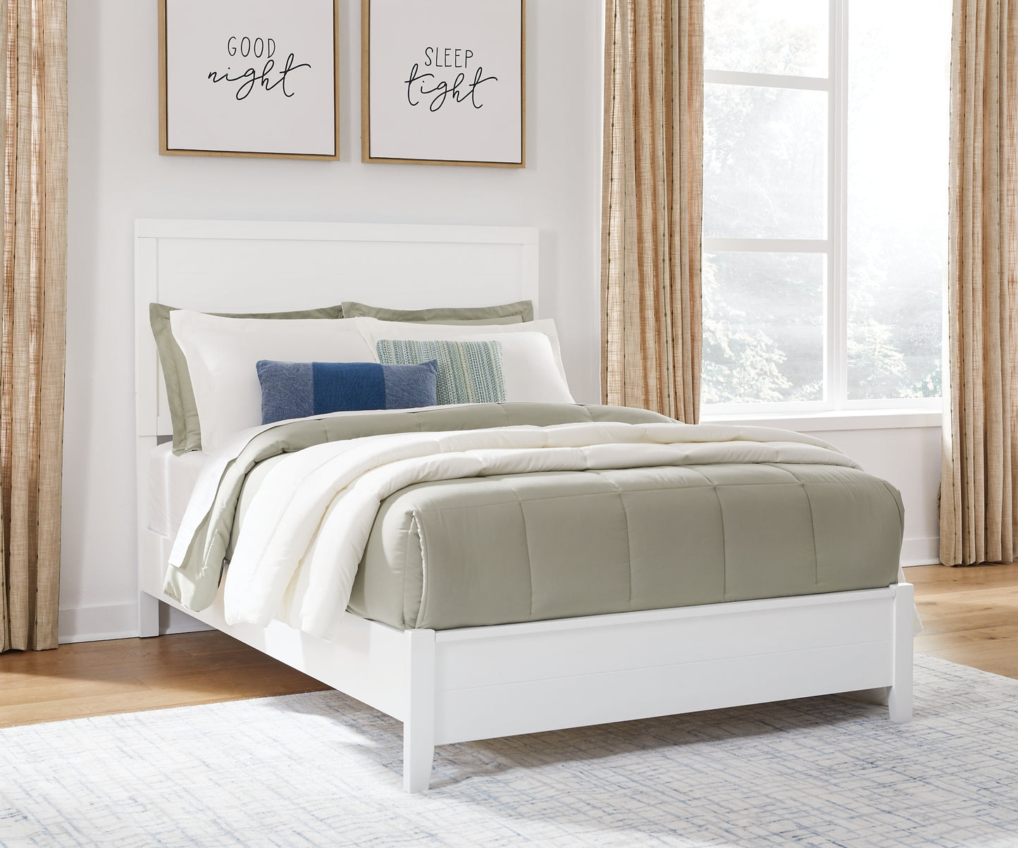 Cama con paneles Binterglen