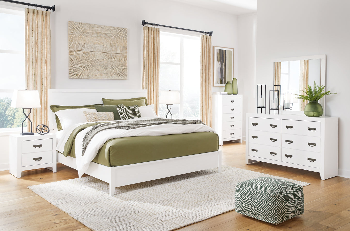 Cama con paneles Binterglen