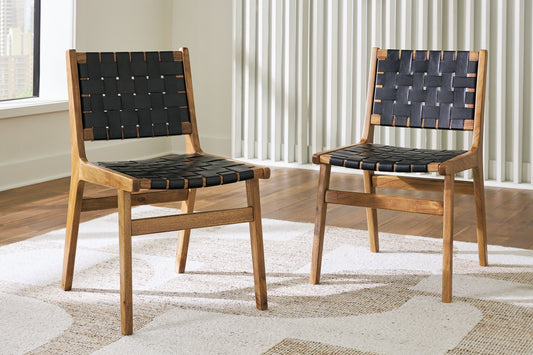 Silla auxiliar de comedor Fortmaine (2 piezas)