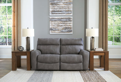 Loveseat seccional reclinable eléctrico de dos piezas DuraPella de última generación