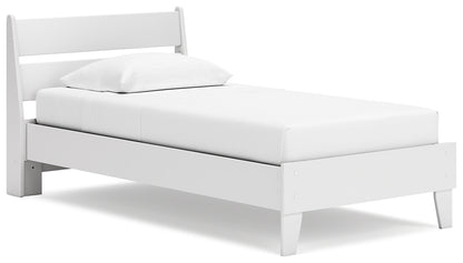 Cama de plataforma con paneles Socalle