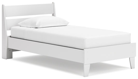 Cama de plataforma con paneles Socalle
