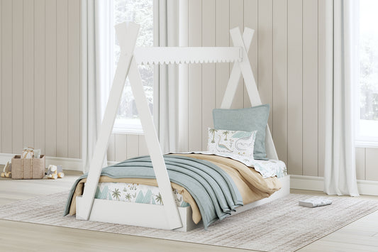 Tienda de campaña Hallityn completa con cama en caja