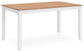 Juego de mesa de comedor Gesthaven (6 piezas)