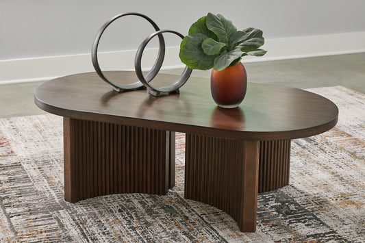 Mesa de cóctel ovalada Korestone