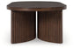 Mesa de cóctel ovalada Korestone