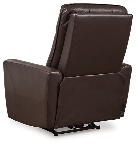 Sillón reclinable eléctrico Pisgham con reposacabezas ajustable