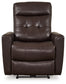 Sillón reclinable eléctrico Pisgham con reposacabezas ajustable