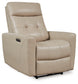 Sillón reclinable eléctrico Pisgham con reposacabezas ajustable