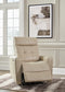 Sillón reclinable eléctrico Pisgham con reposacabezas ajustable