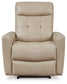 Sillón reclinable eléctrico Pisgham con reposacabezas ajustable