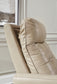 Sillón reclinable eléctrico Pisgham con reposacabezas ajustable
