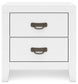 Binterglen  Panel Bed With Mirrored Dresser, Chest And 2 Nightstands