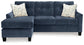 Sofá chaise longue Amity Bay