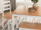 Juego de mesa de comedor Gesthaven (6 piezas)