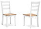 Silla auxiliar de comedor Gesthaven (2 piezas)