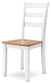 Silla auxiliar de comedor Gesthaven (2 piezas)