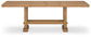 Mesa de comedor de altura de mostrador Havonplane y 8 taburetes