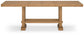 Mesa de comedor de altura de mostrador Havonplane y 8 taburetes