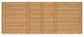 Mesa de comedor de altura de mostrador Havonplane y 8 taburetes
