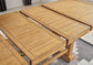 Mesa de comedor de altura de mostrador Havonplane y 8 taburetes
